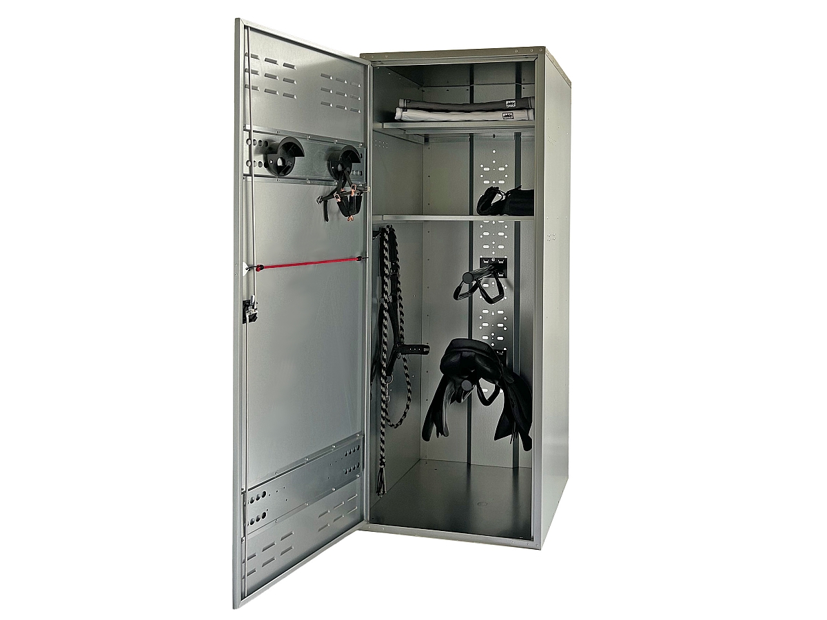 GROWI® Sattelschrank mit Zylinderschloss, 75 cm breit 