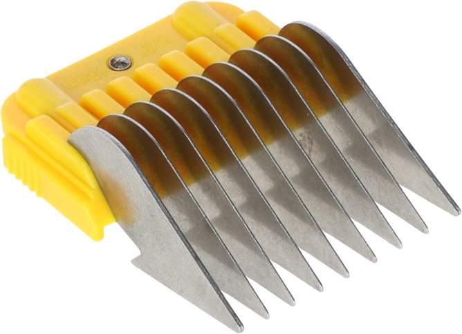 AESCULAP Edelstahl-Aufsteckkamm SnapOn, Schurhöhe: 16 mm, gelb
