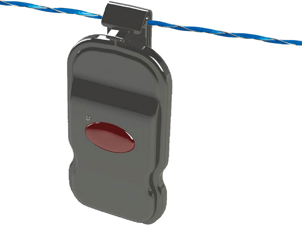 GROWI® Weidezaun Flash-Alarm