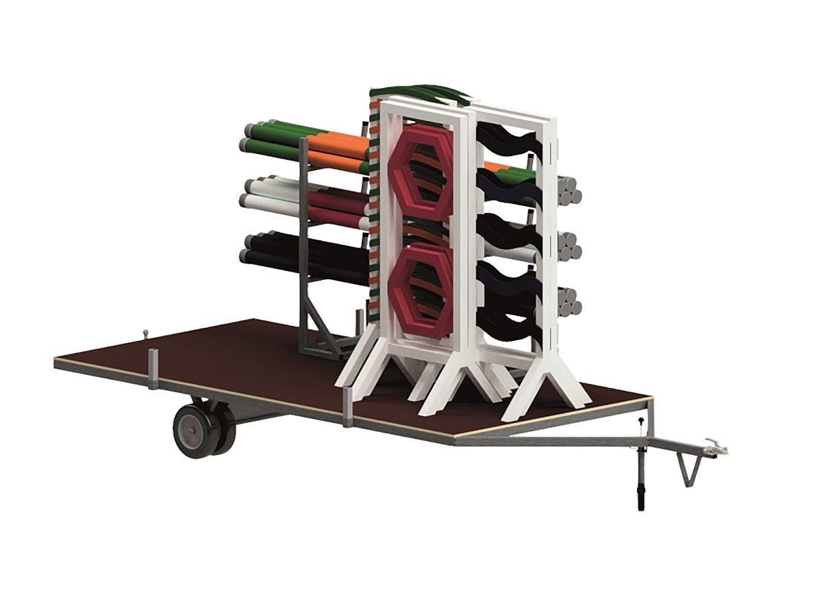 GROWI® Hindernisstangenwagen