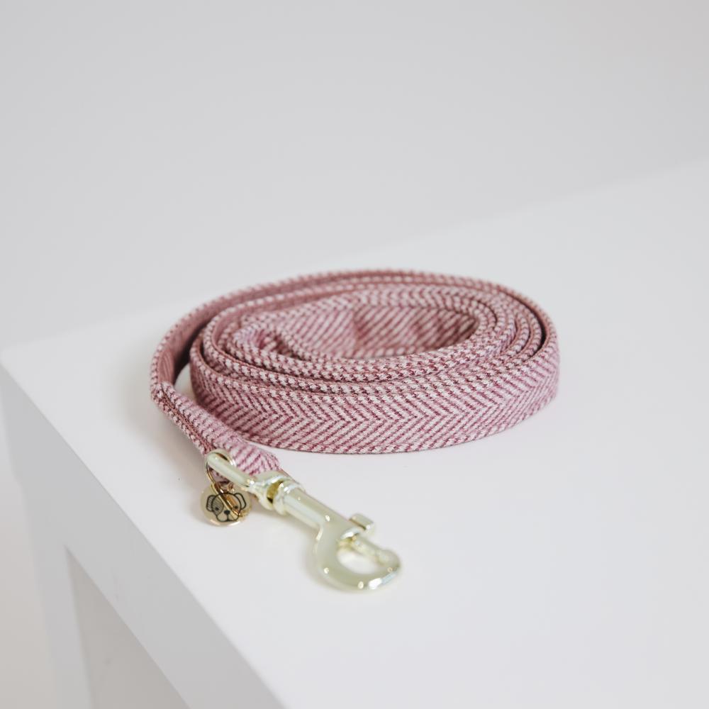 KENTUCKY® DOGWEAR Hundeleine aus Wolle 120 cm, altrosa