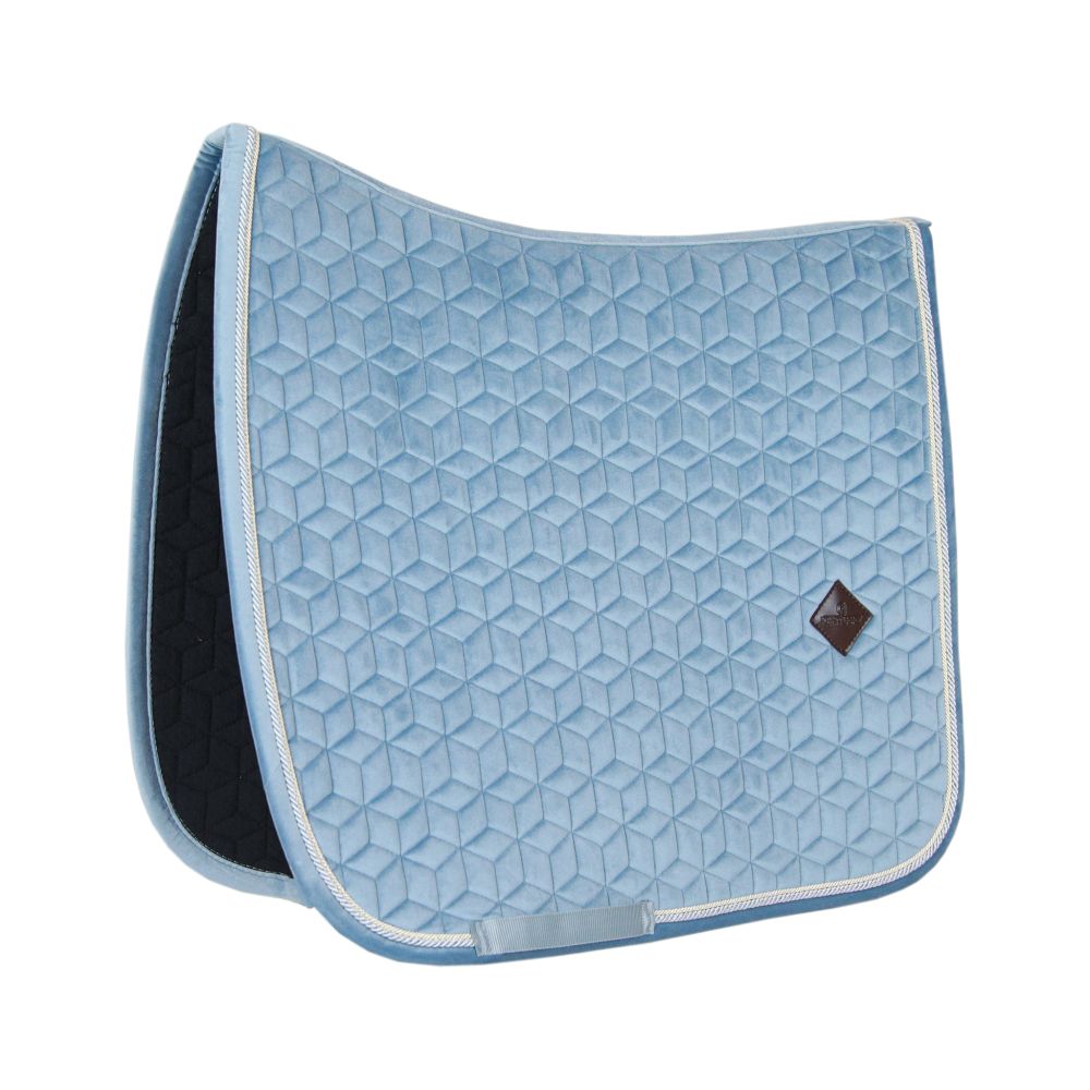 KENTUCKY® HORSEWEAR Schabracke Velvet Dressur, hellblau