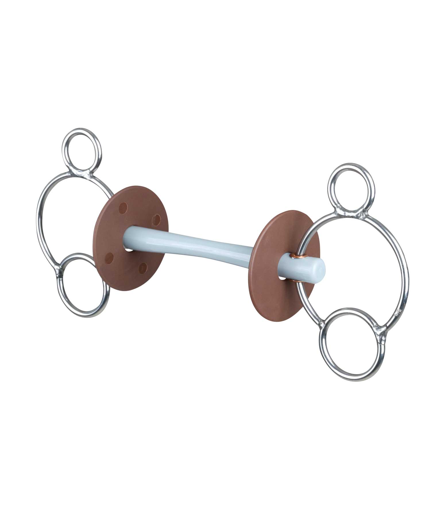 BERIS 3-Ring Gebiss mit Comfortstange dünn, soft