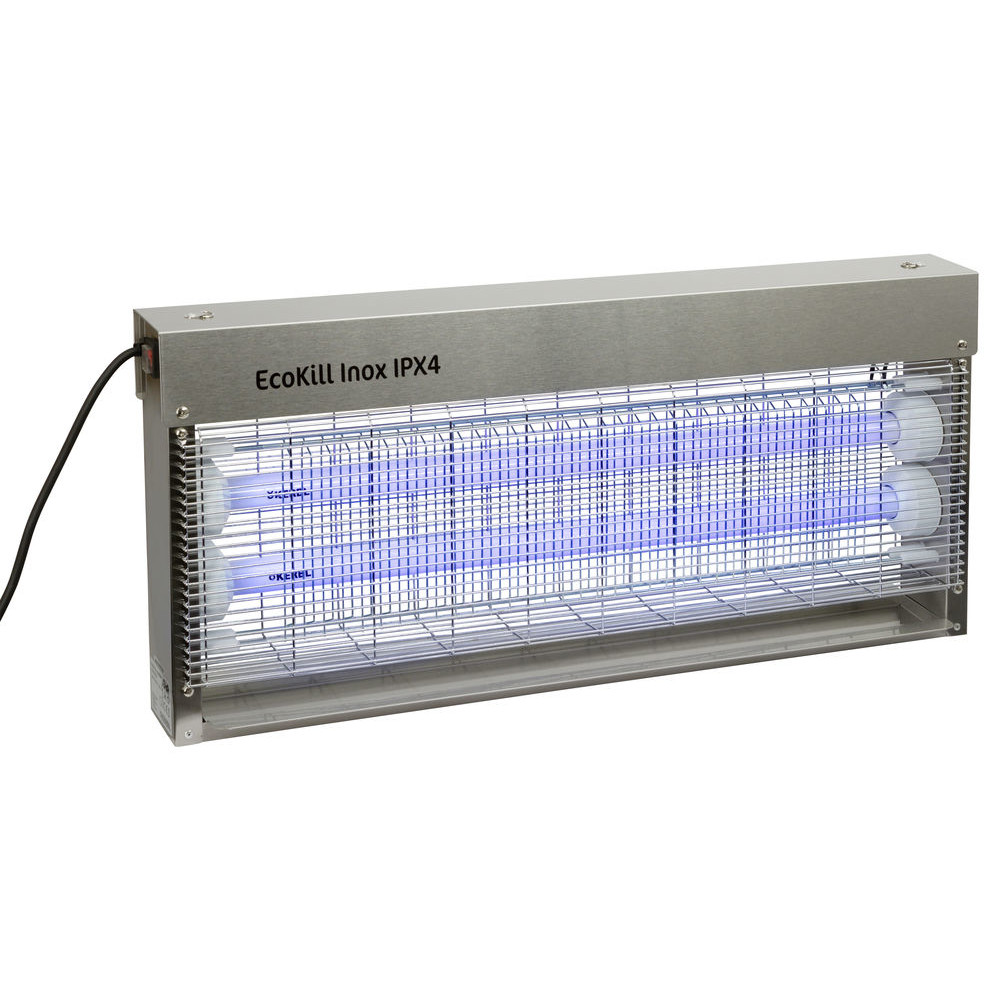 KERBL Fliegenvernichter EcoKill Inox IPX4
