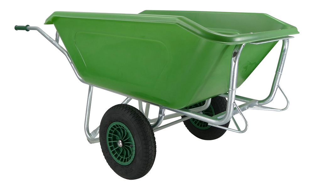 FOXWINKEL Großmulden-Schubkarre 350 l