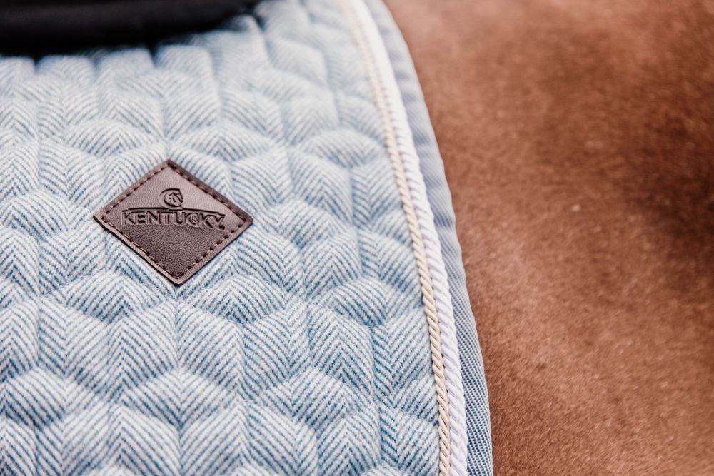 KENTUCKY® HORSEWEAR Schabracke Wolle Springen, hellblau