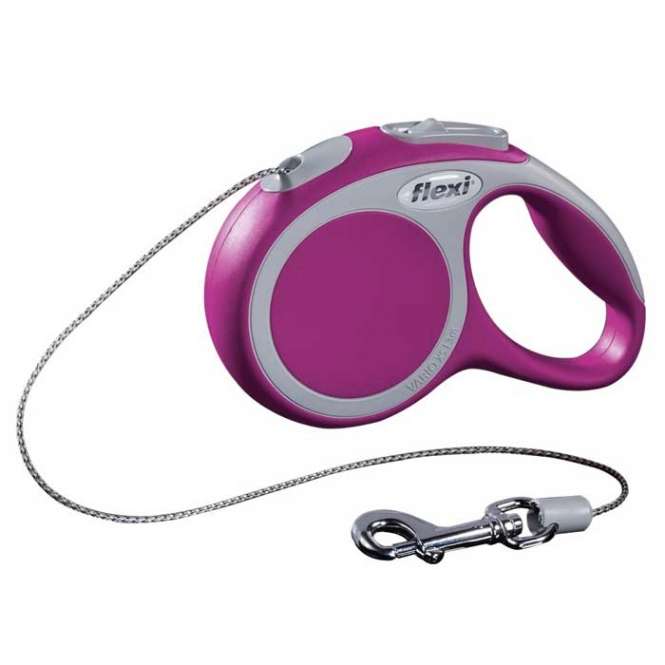 Flexi VARIO Seil-Roll-Leine - Größe XS, 3m/bis 8kg 