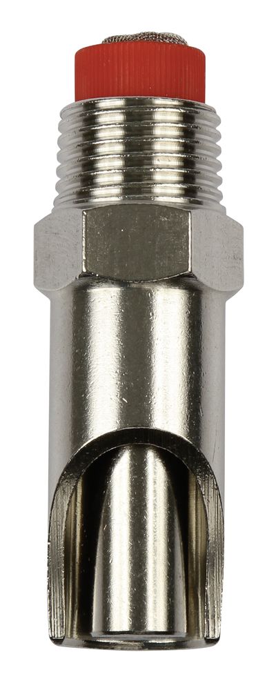 Beißnippel mit dickem Druckkegel 100 % Edelstahl