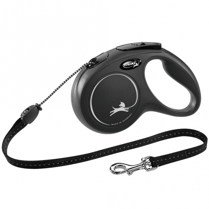 FLEXI Rollleine New CLASSIC Seil - 5m, bis 20kg 