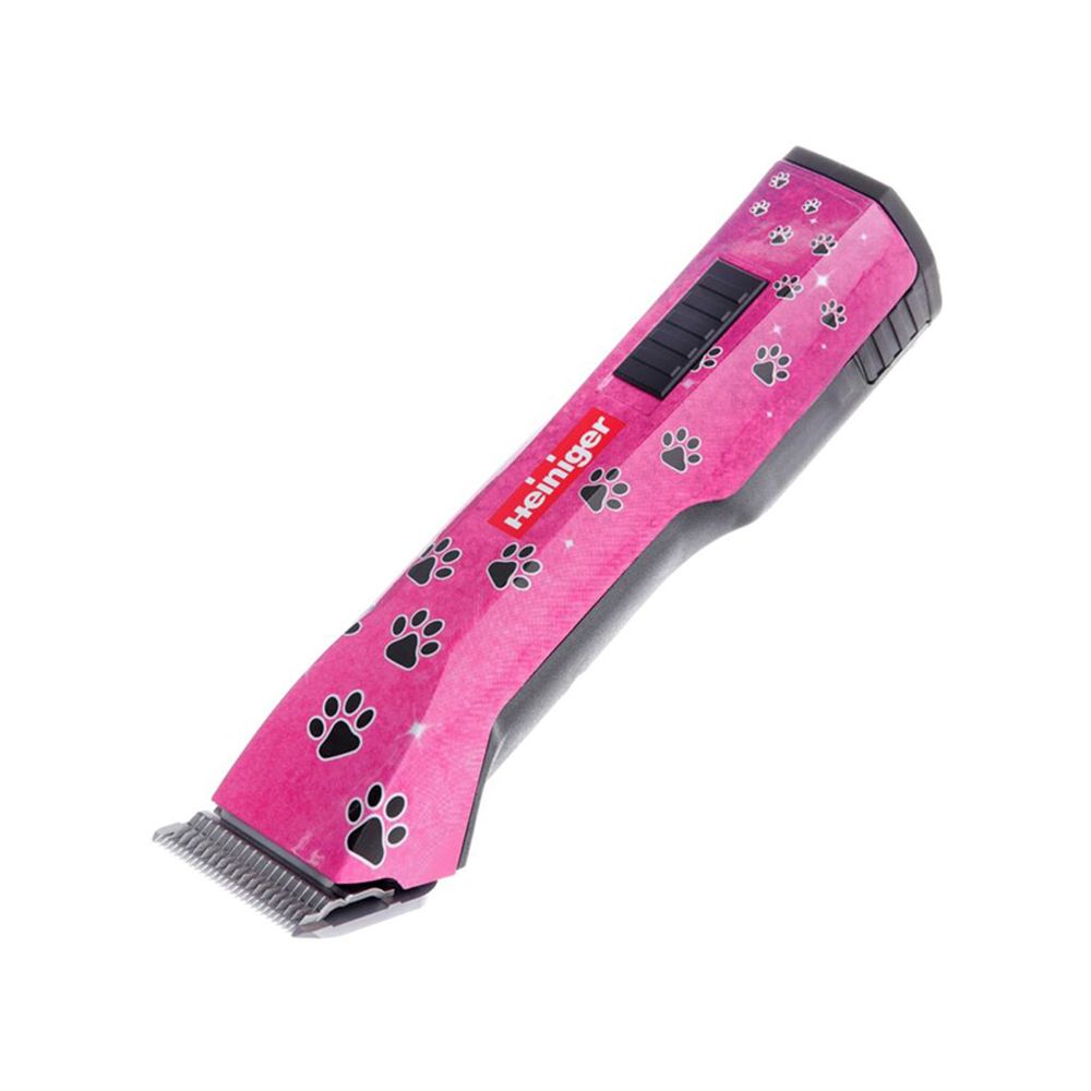 HEINIGER SAPHIR PINK Akku-Schermaschine mit Scherkopf No. 10 