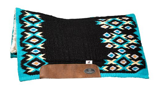 WESTERN IMPORTS® Midsize CSF Pad BLACK EDITION, grüntürkis