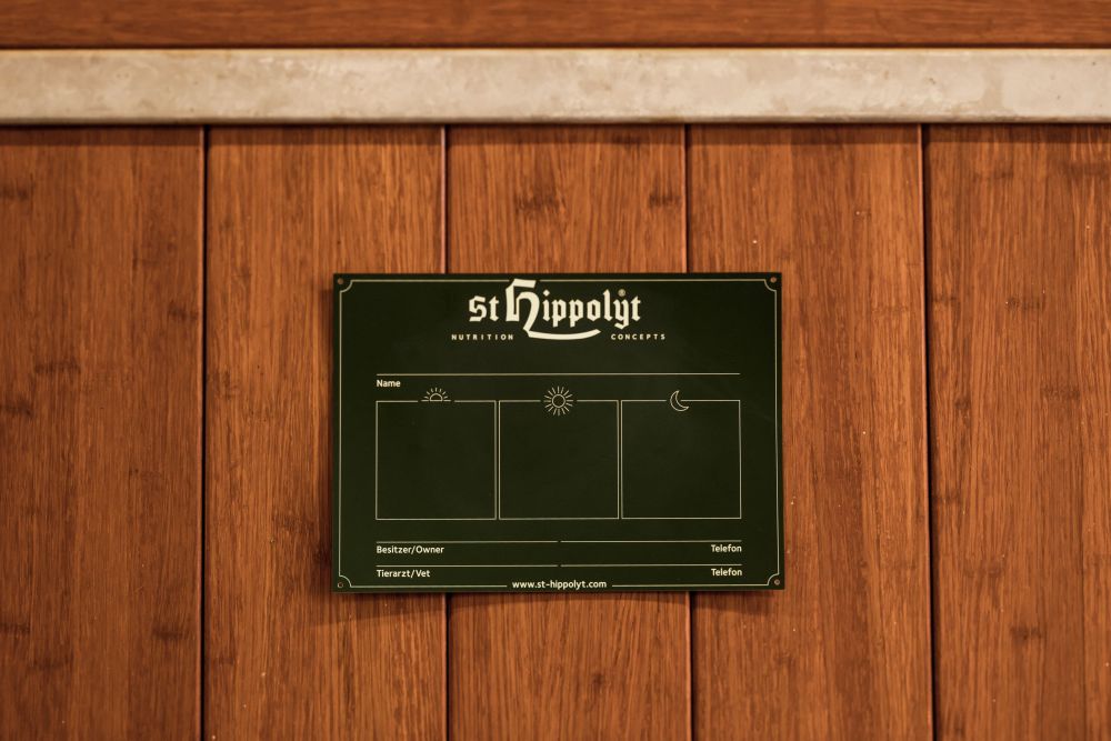 ST.HIPPOLYT® Boxenschild