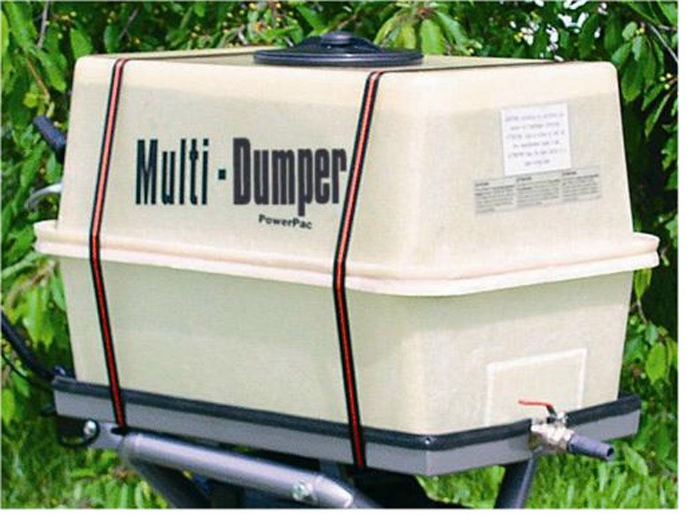 PowerPac Motorschubkarre elektrisch 110 L