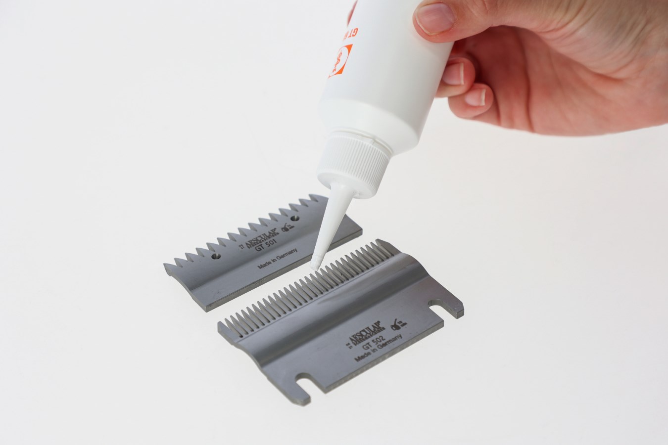 AESCULAP® Schermesser-Set für Rinder und Pferde Econom, Fine 1 mm 