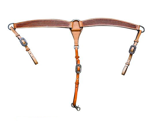 WESTERN IMPORTS® SET HEADSTALL + BREASTCOLLAR