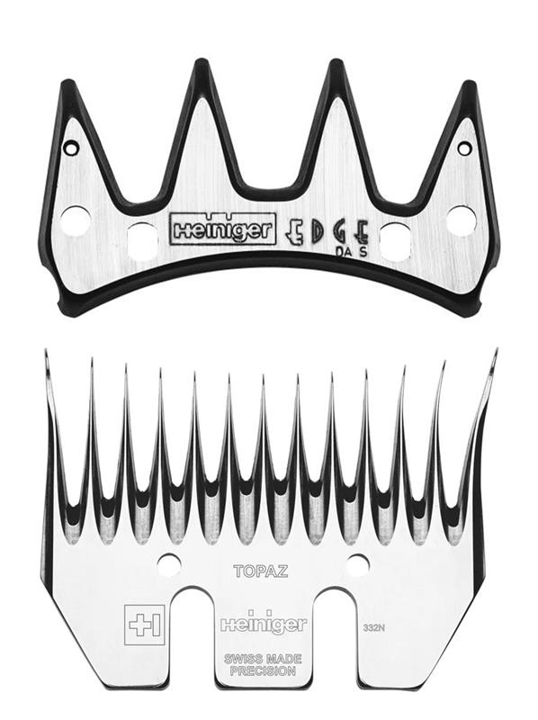 HEINIGER EDGE STANDARD/TOPAZ STANDARD Schafschermesser-Set 