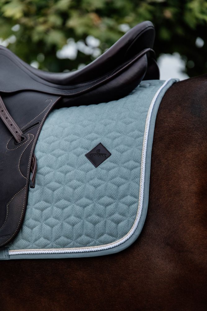 KENTUCKY® HORSEWEAR Schabracke Wolle Dressur, hellblau