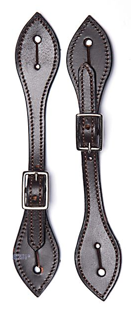 WESTERN IMPORTS® Lady's Spurstrap, dark oiled