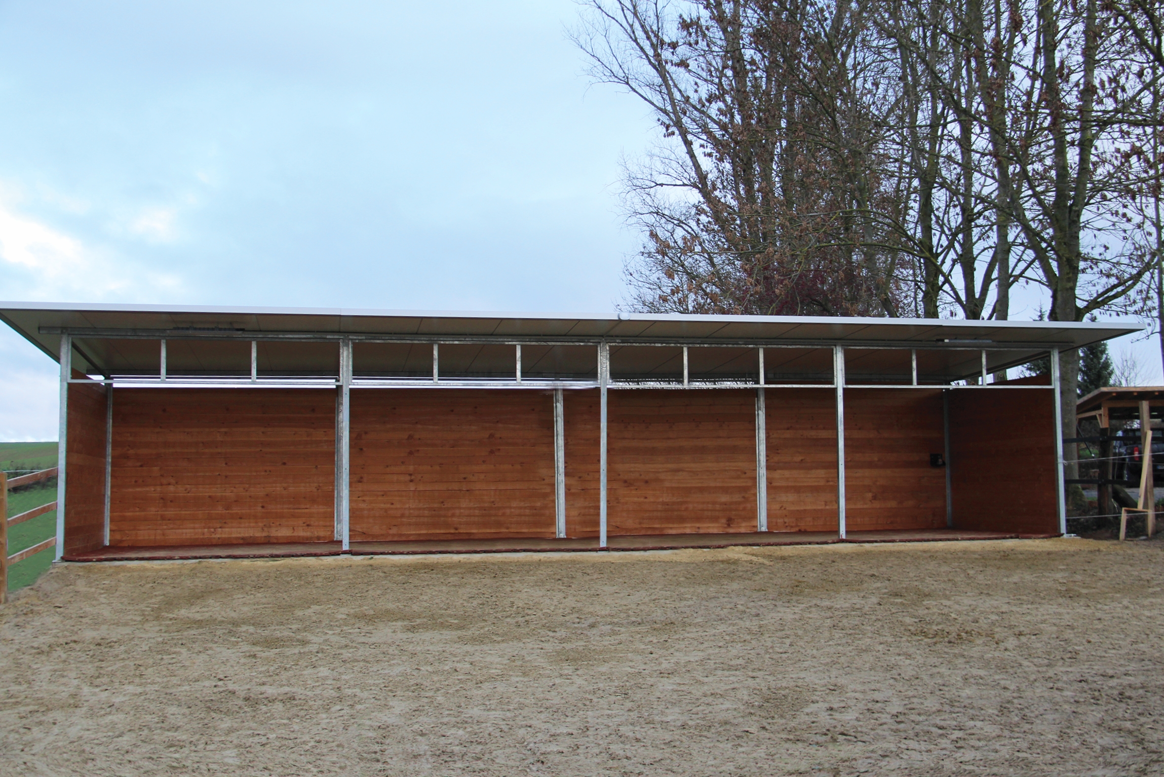 GROWI® Weidehütte Tiefe 3,50 m 