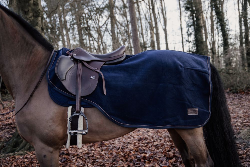 KENTUCKY® HORSEWEAR Ausreitdecke Heavy Fleece, marine