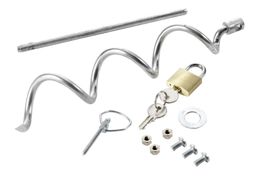 AKO Anti-Diebstahlset für Metall-Akkukasten