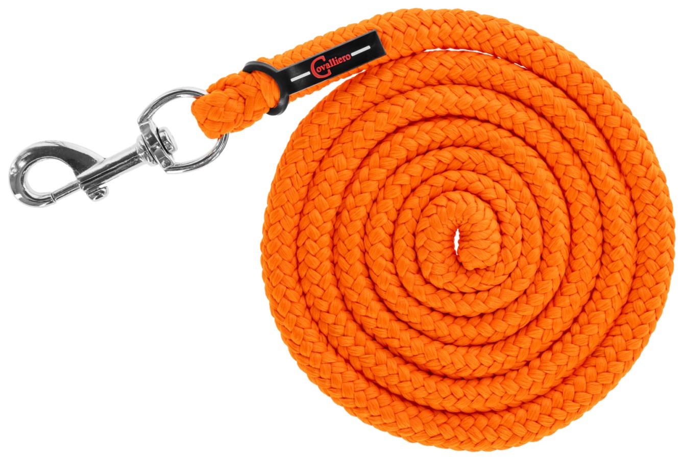 KERBL Führstrick Hippo, Karabinerhaken, orange