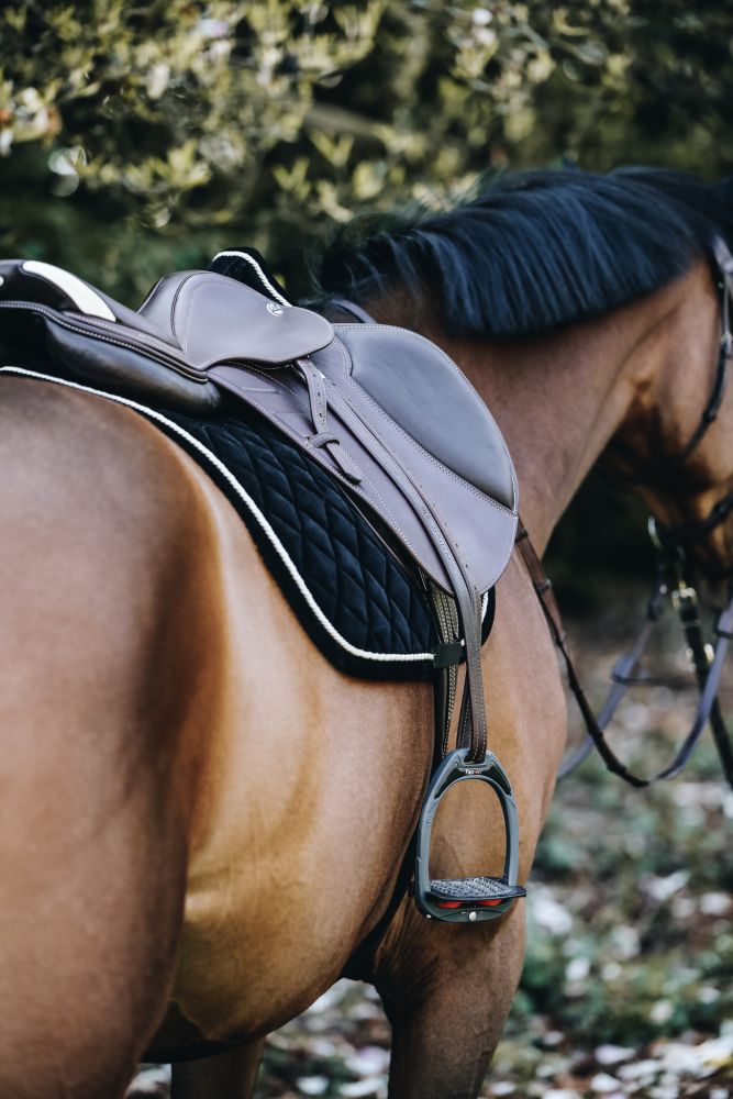 KENTUCKY® HORSEWEAR Schabracke Cord Springen, schwarz