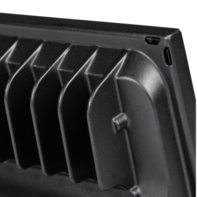 SHADA Flutlicht mit Sensor-LED - 50W 9000lm 4000K - Lumileds LED - schwarz