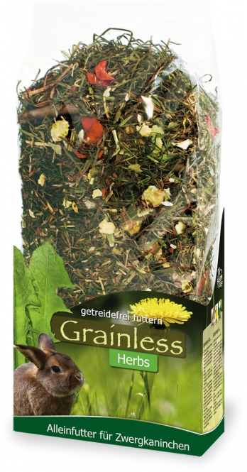 JR FARM Grainless Herbs Zwergkaninchen 950g