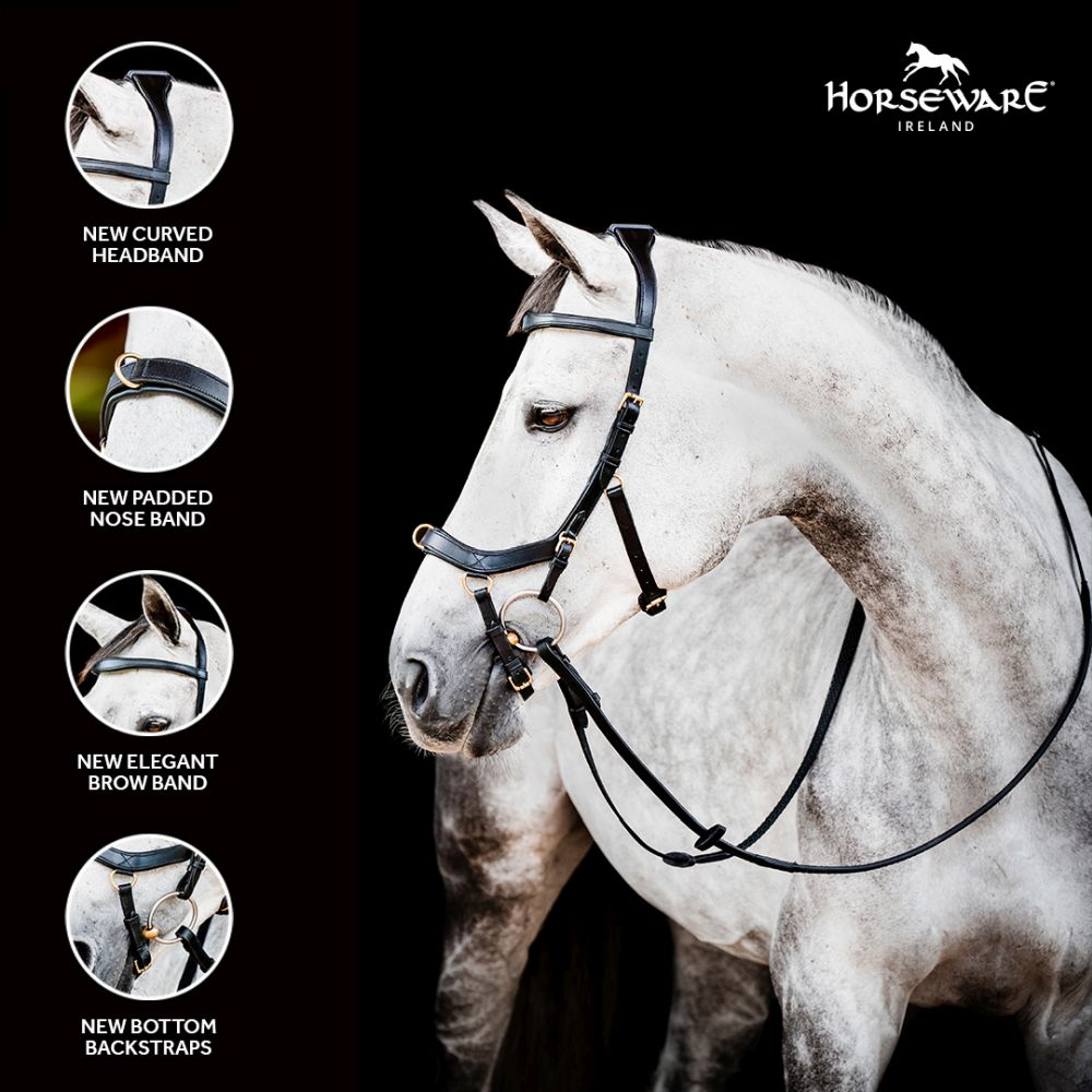 HORSEWARE® Micklem® 2 Multi Bridle, black