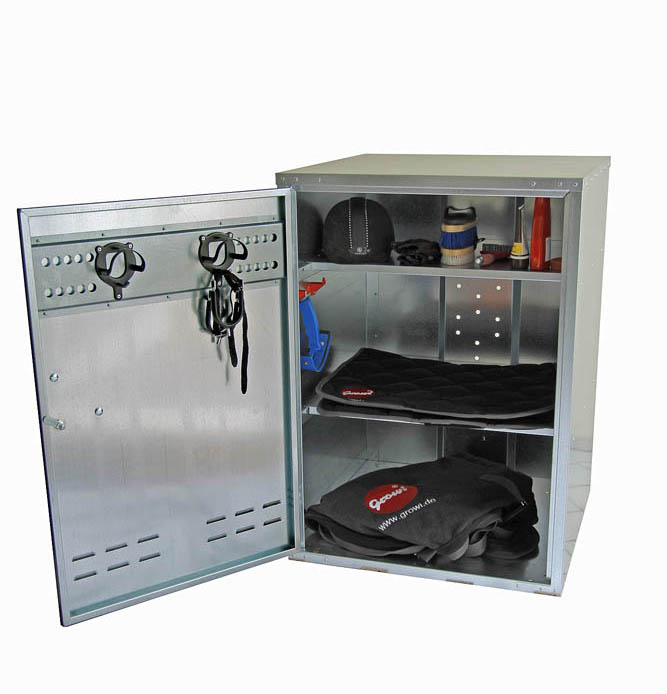GROWI® Universalschrank mit Vorrichtung für Vorhangschloss, 75 cm breit
