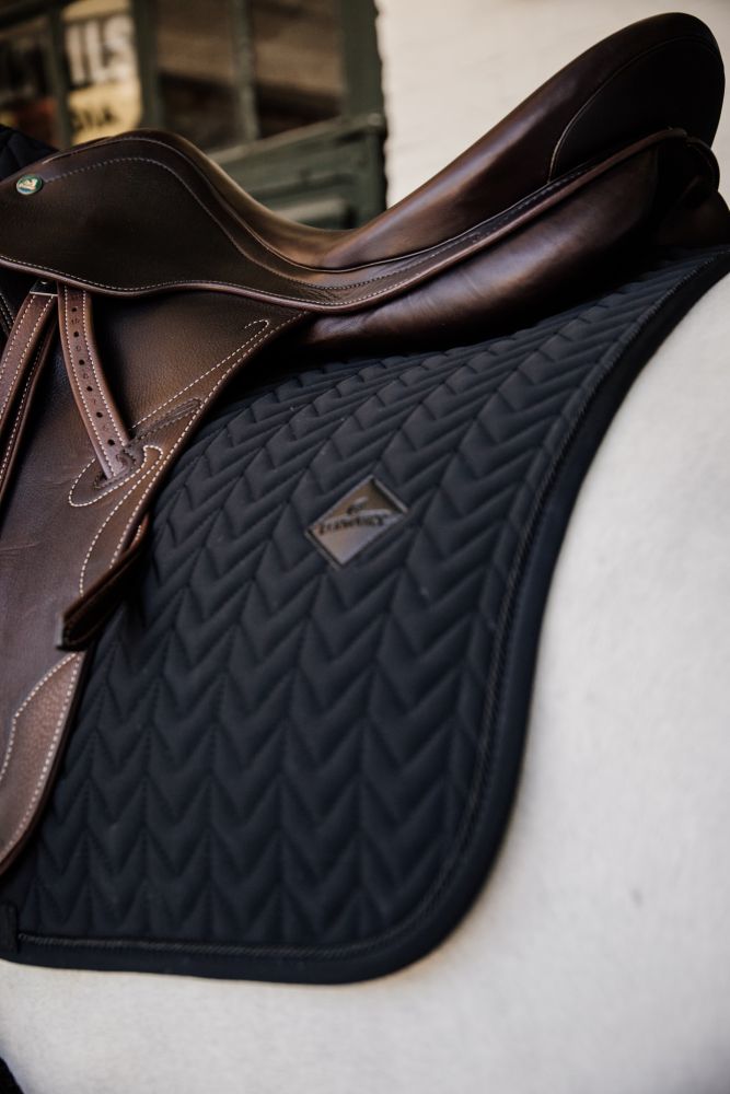 KENTUCKY® HORSEWEAR Schabracke Fishbone Dressur, schwarz
