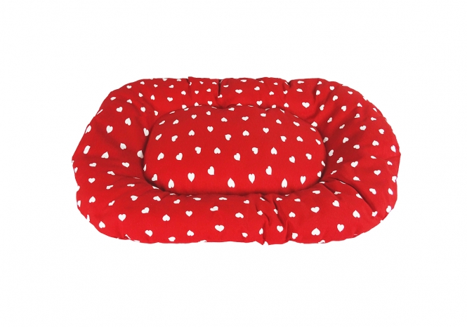 CARBONE Hundekissen Floconne, 75 x 50 cm 
