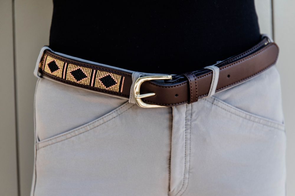 KENTUCKY® HORSEWEAR Pearls Gürtel, gold