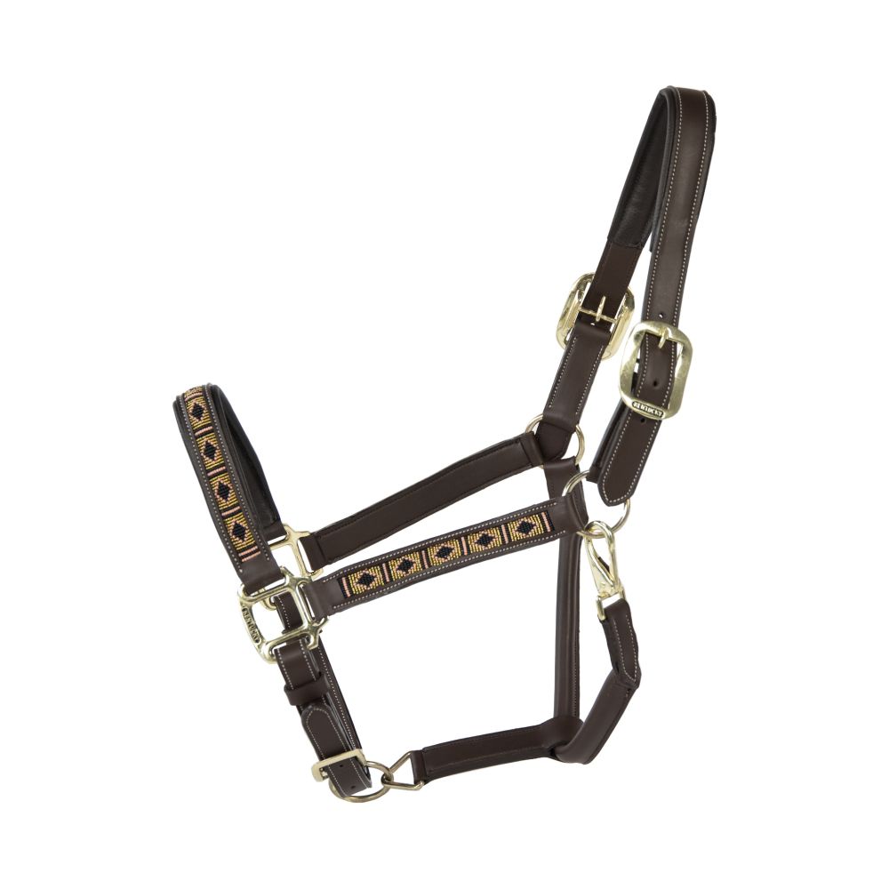 KENTUCKY® HORSEWEAR Pearls Halfter, gold