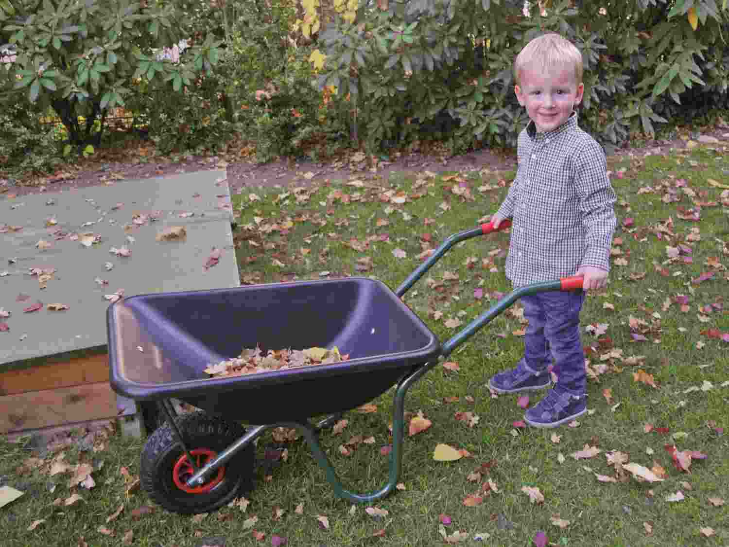GROWI® Kinderschubkarre – 40 L