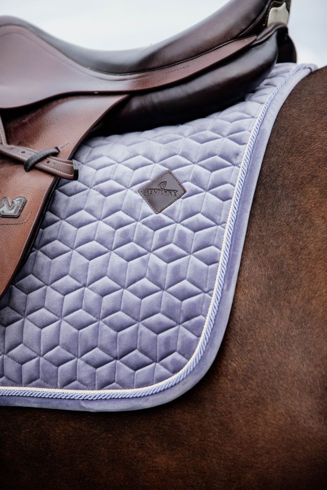 KENTUCKY® HORSEWEAR Schabracke Velvet Springen, lila