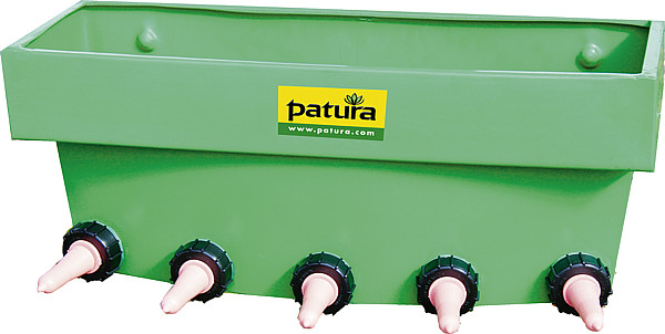 PATURA Kälberbar mit 5 Nuckeln mit Fächern