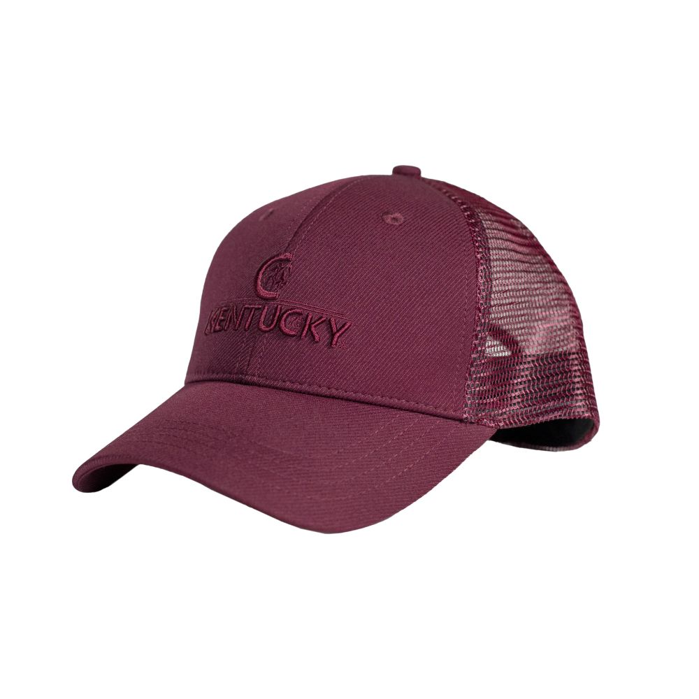 KENTUCKY® HORSEWEAR Trucker Cap Basic, bordeaux