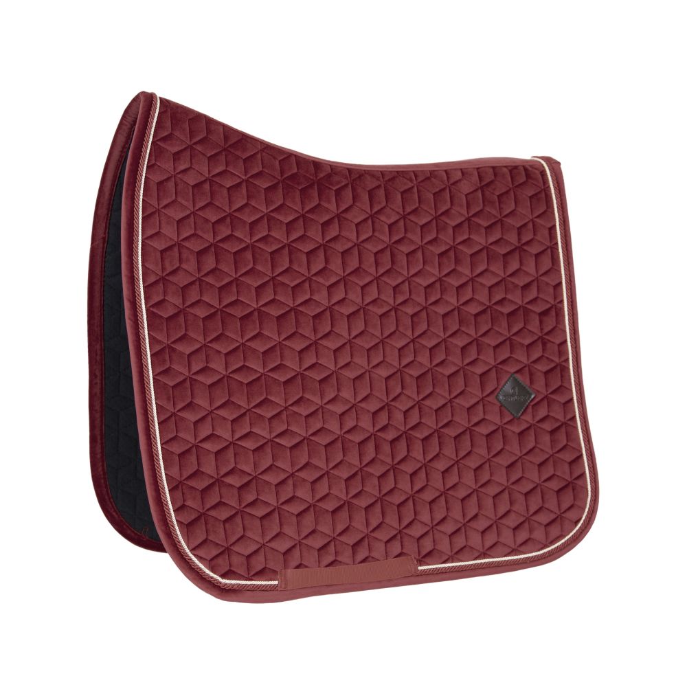 KENTUCKY® HORSEWEAR Schabracke Velvet Dressur, bordeaux