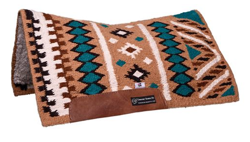 WESTERN IMPORTS® CSF Pad DIAMOND STARS KURZPAD, gelbbraun