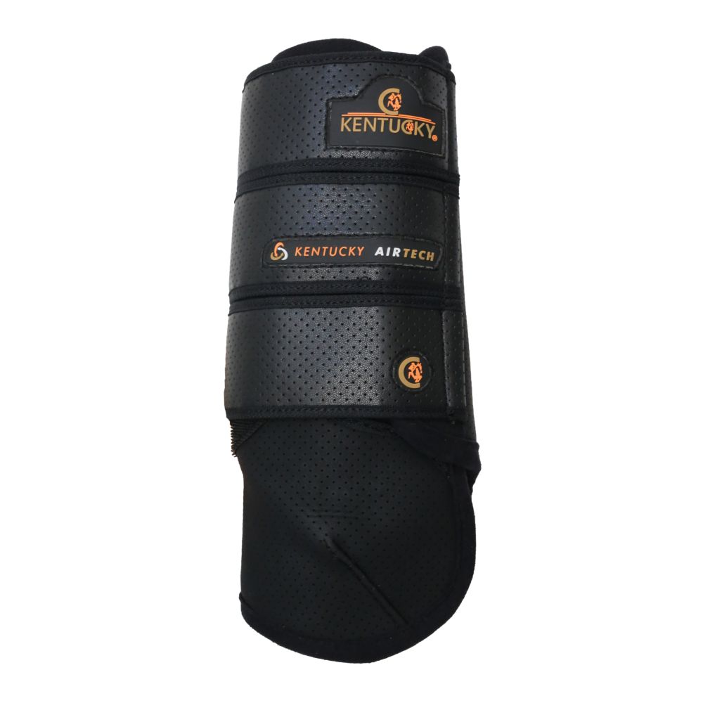 KENTUCKY® HORSEWEAR Geländegamaschen Air Tech vorne, schwarz
