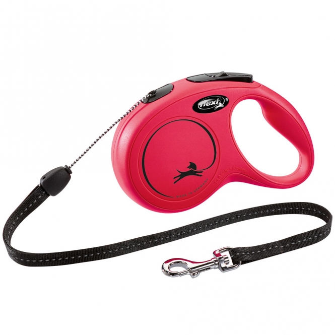 FLEXI Rollleine New CLASSIC Seil - 8m, bis 12kg 