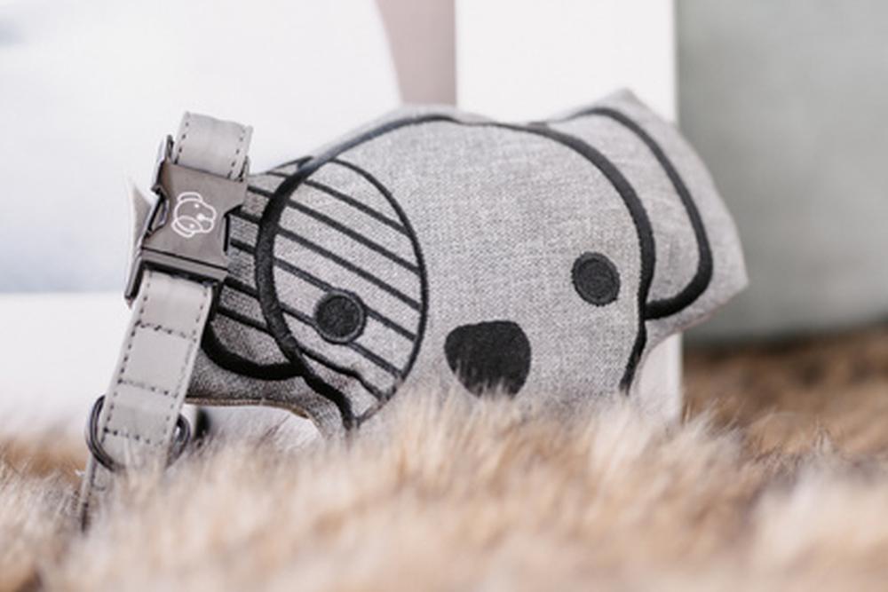 KENTUCKY® DOGWEAR Hundespielzeug Kundekopf, grau
