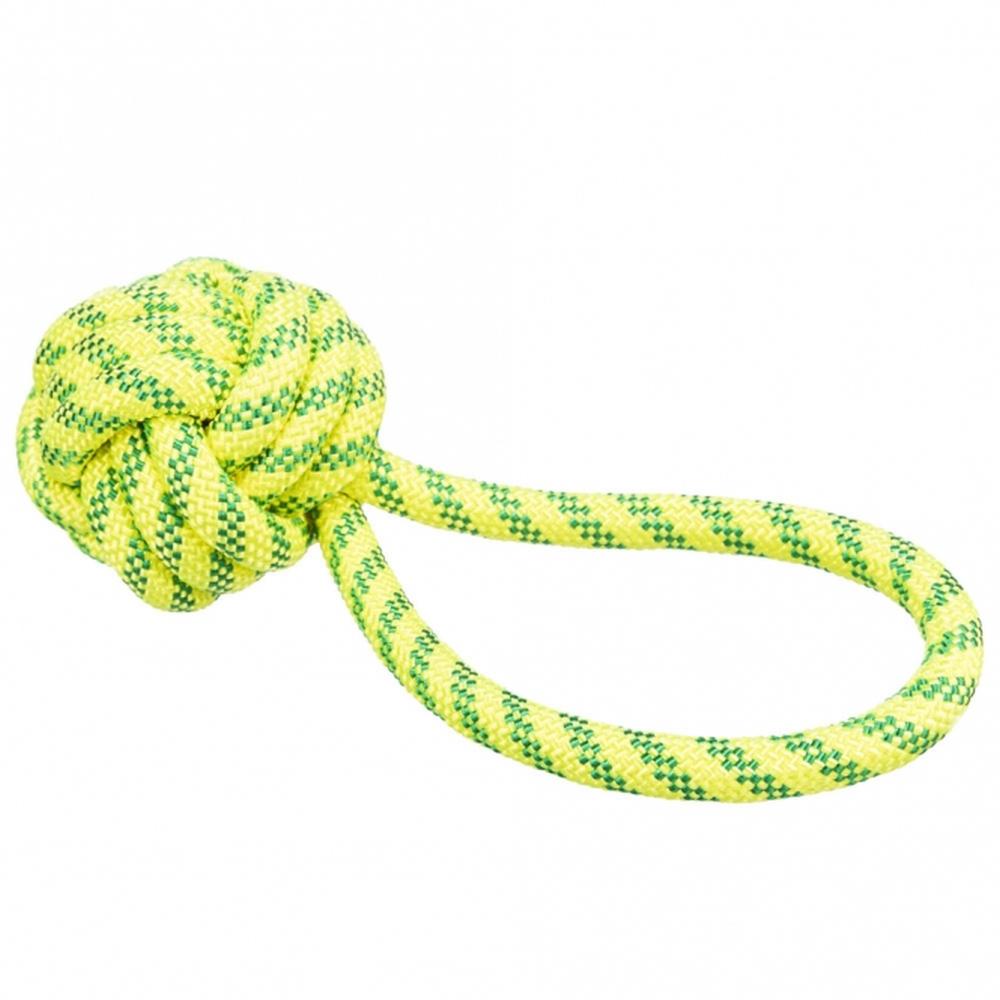 TRIXIE Aqua Toy Spieltau mit eingeflochtenem Ball, schwimmend