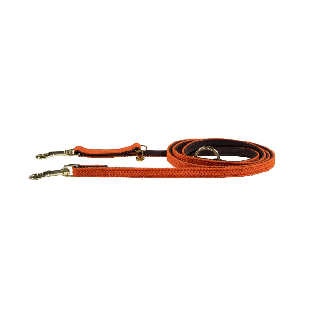 KENTUCKY® DOGWEAR Hundeleine geflochtenes Nylon 200 cm, orange