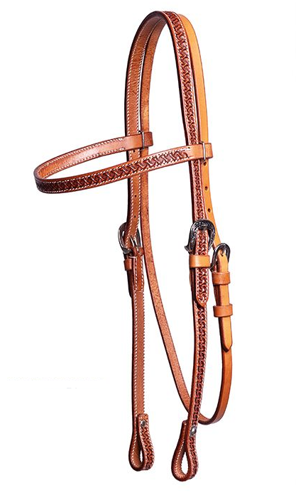 WESTERN IMPORTS® HEADSTALL, SNAKE TOOLING