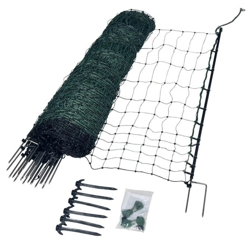 GALLAGHER Hühnernetz, grün, 112 cm, 50 m