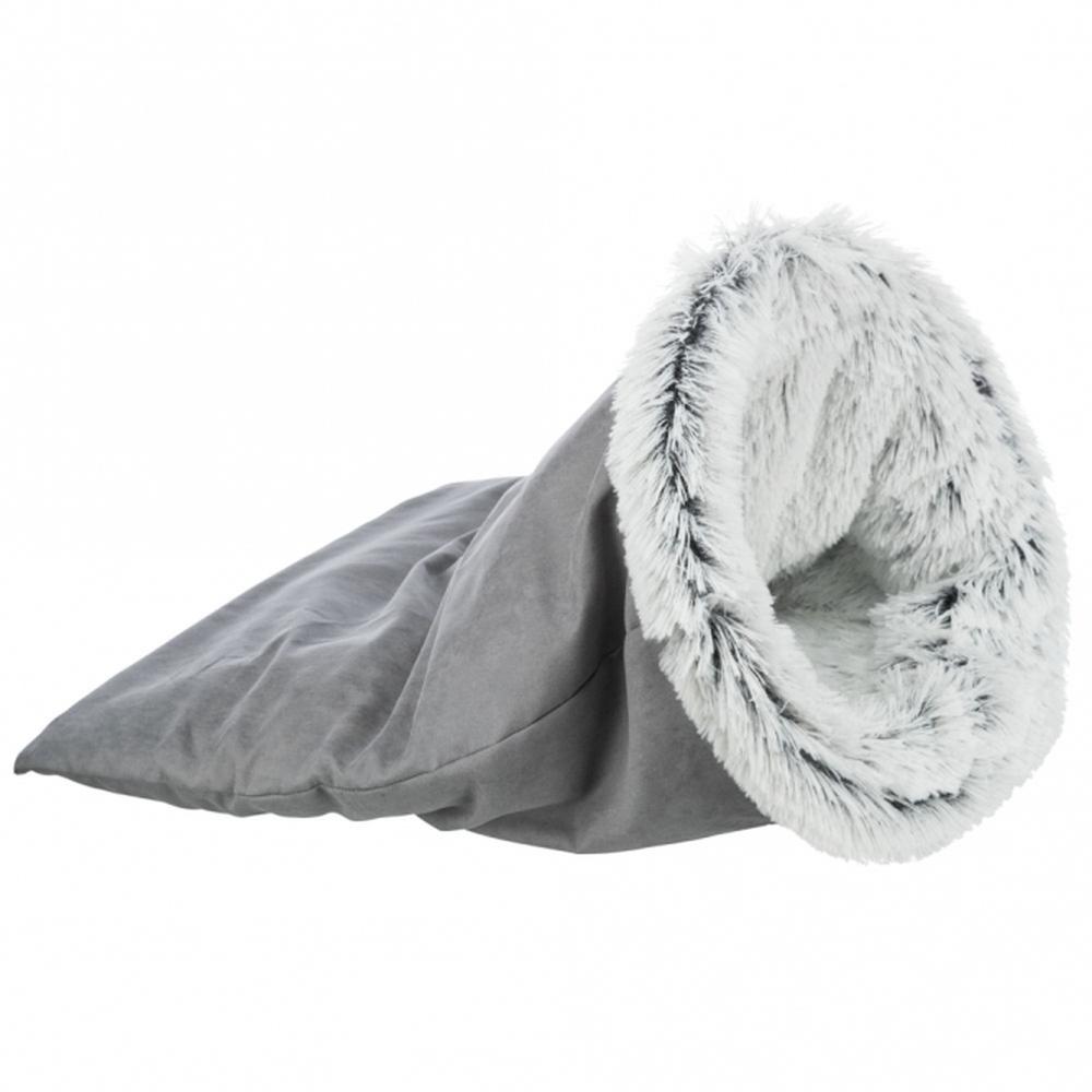 TRIXIE Kuschelsack Harvey, grau/weiß-schwarz