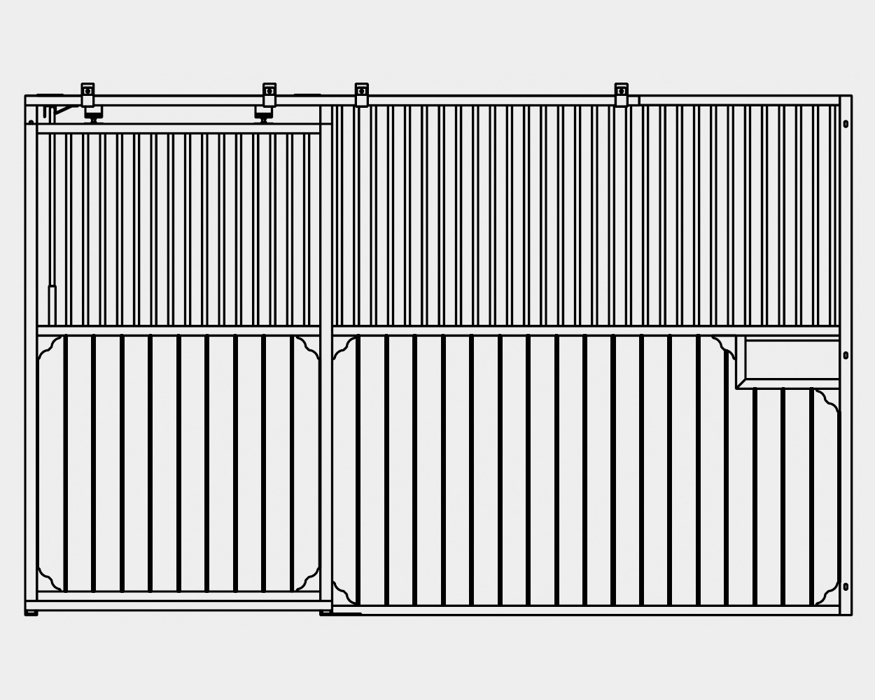 Frontwand Dorino